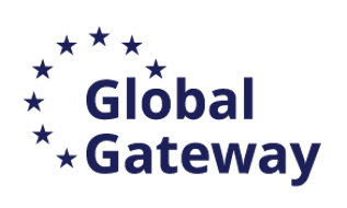 Global Gateway logo blue